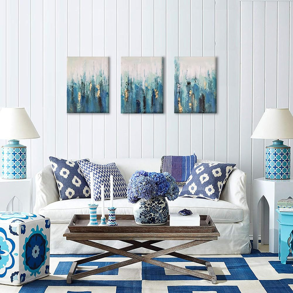 Abstract Canvas Wall Art - From Where - 