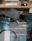 Abstract Circle Area Rug - From Where - 
