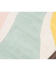Abstract Handmade Tufted Wool Area Rug - From Where - 