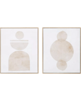 Abstract Shapes Canvas (Set of 2) - From Where - 