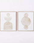 Abstract Shapes Canvas (Set of 2) - From Where - 