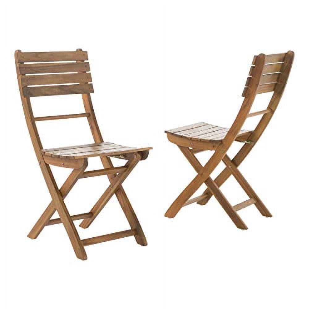 Acacia Foldable Dining Chairs - From Where - 