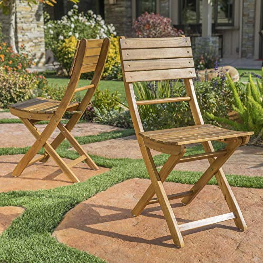 Acacia Foldable Dining Chairs - From Where - 