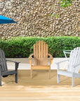 Acacia Wood Lounger Chair - From Where - 