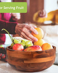 Acacia Wood Salad Bowl - From Where - 