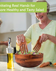 Acacia Wood Salad Bowl - From Where - 