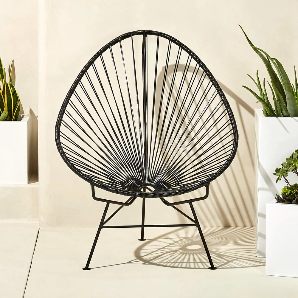 Acapulco Black Outdoor Chair - From Where Finds - 