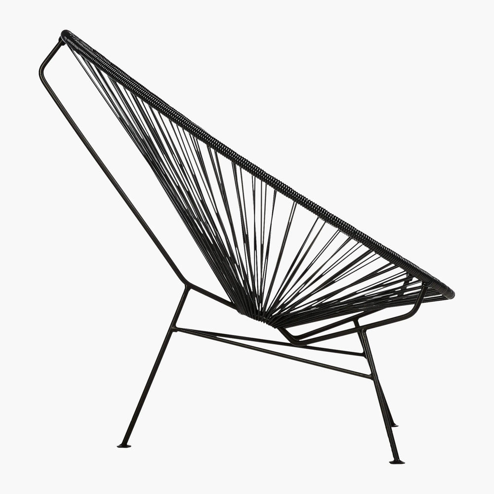 Acapulco Black Outdoor Chair - From Where Finds - 