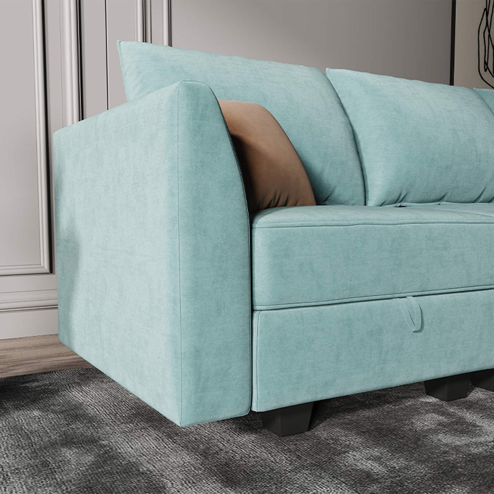 Accent Armchair with Ottoman - From Where - 