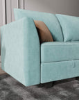 Accent Armchair with Ottoman - From Where - 