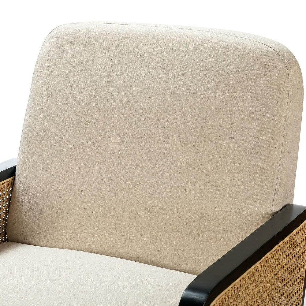 Accent Armchair with Wood Legs Set of 2 - From Where - 
