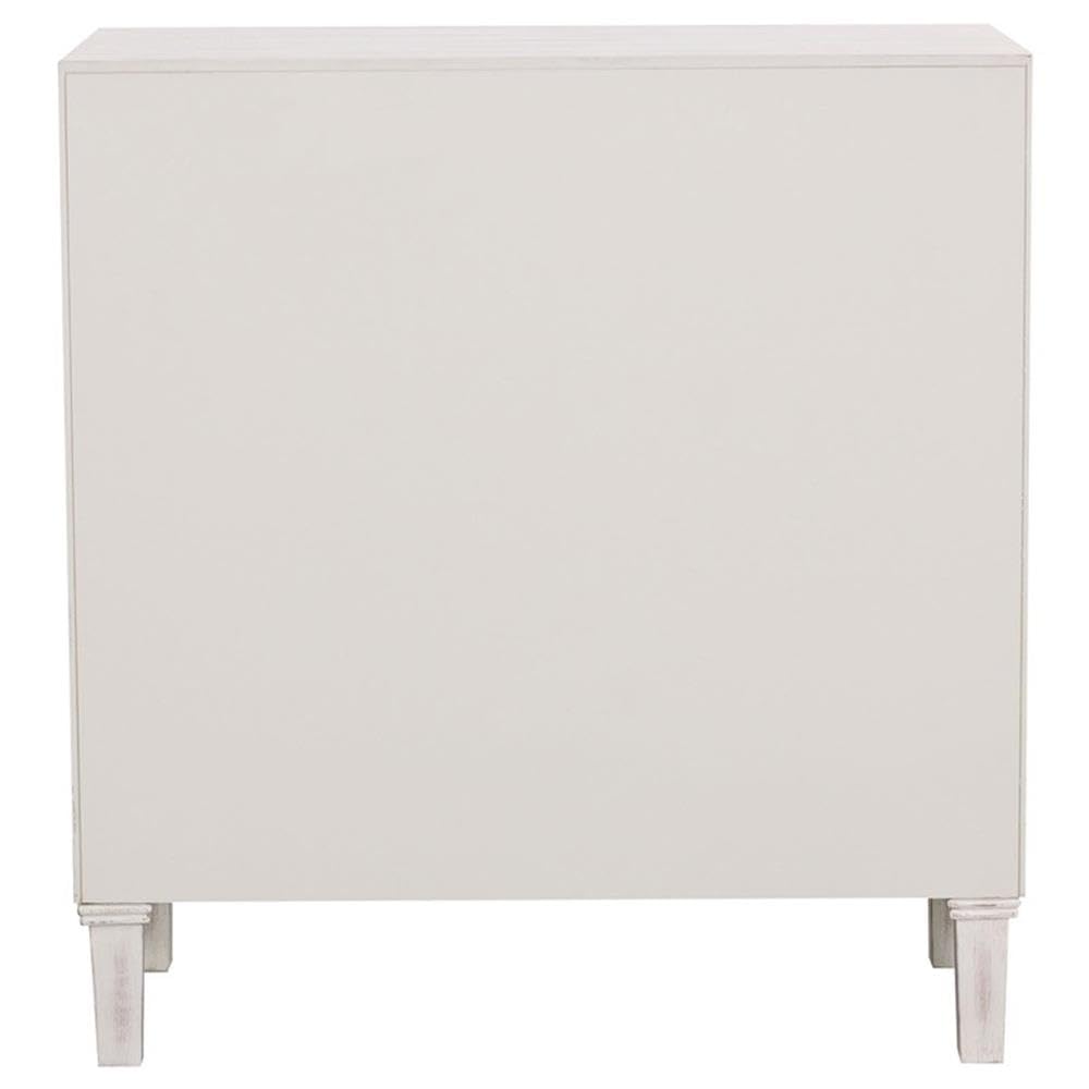 Accent Cabinet with Floral Carved Door - From Where - 