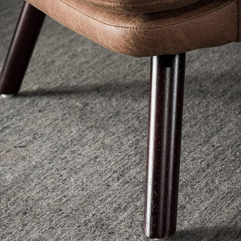 Accent Chair with Ottoman Set - From Where - 