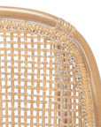 Charlie Rattan Accent Chair W/ Cushion