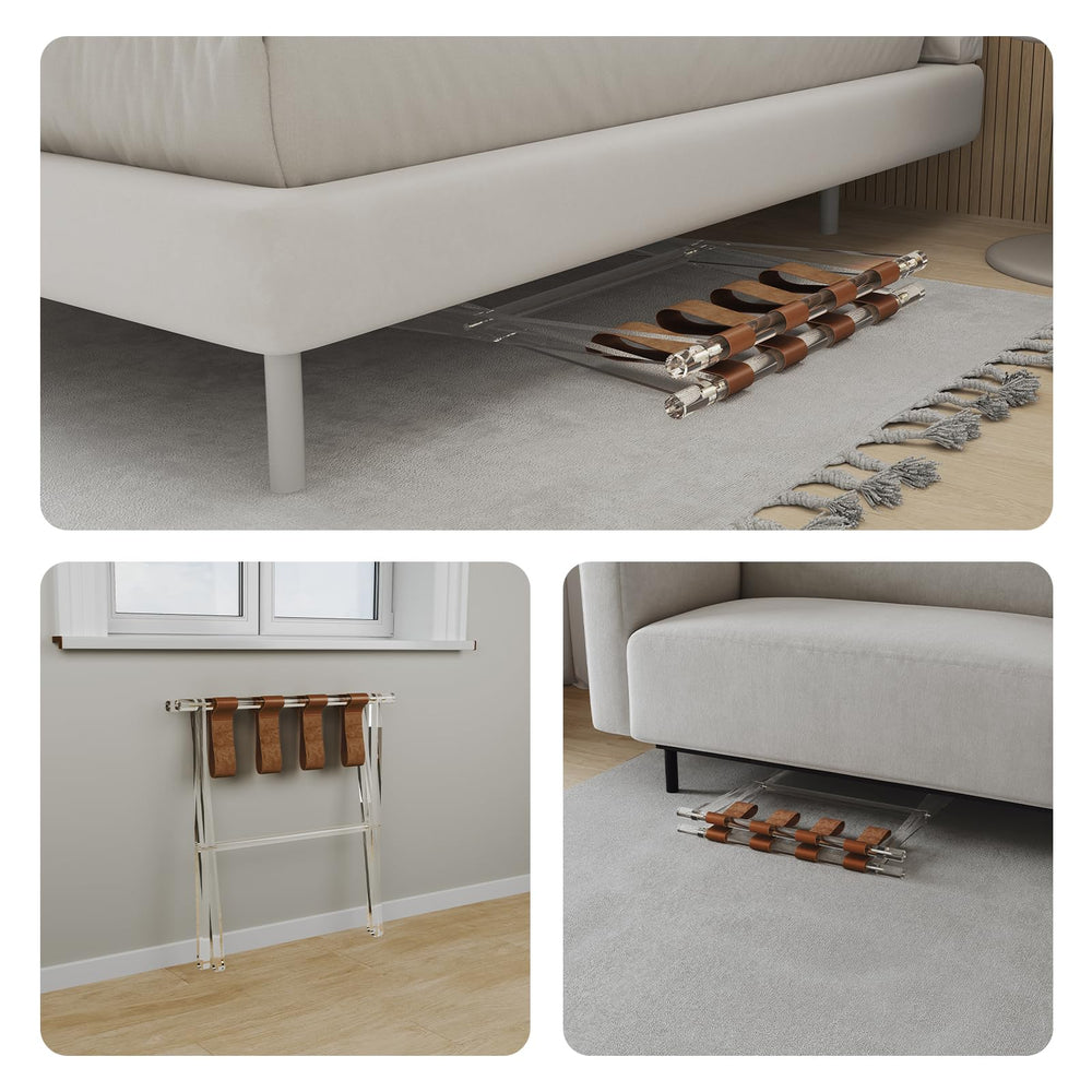 Acrylic Luggage Rack - From Where - 