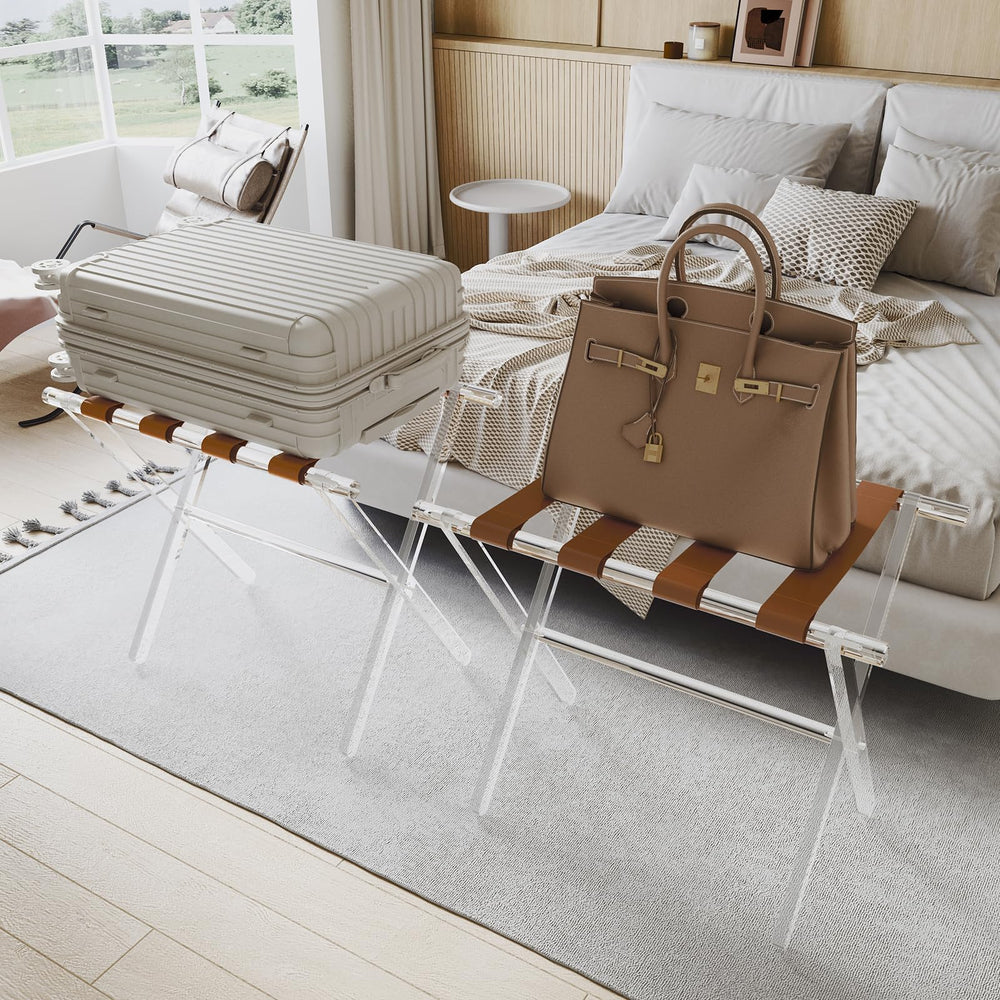Acrylic Luggage Rack - From Where - 