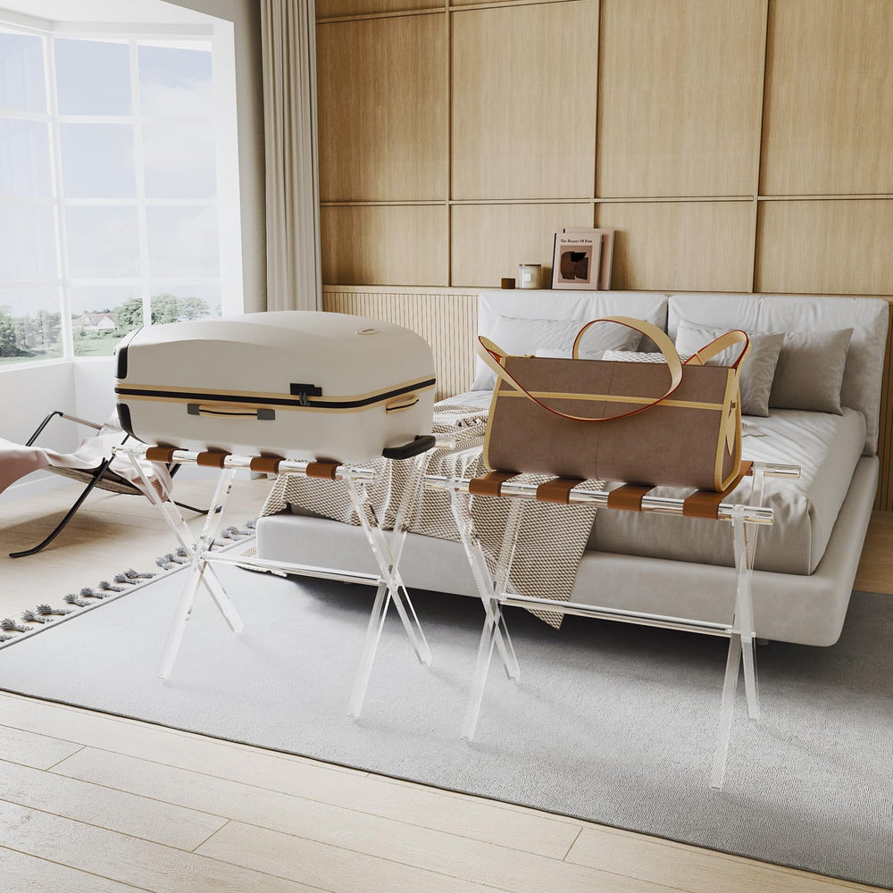 Acrylic Luggage Rack - From Where - 