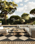 Adelaide Harlequin Indoor/Outdoor Rug - From Where Finds - 