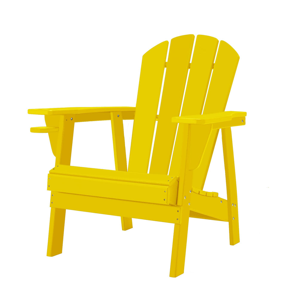 Adirondack Yellow Outdoor Chair - From Where - 