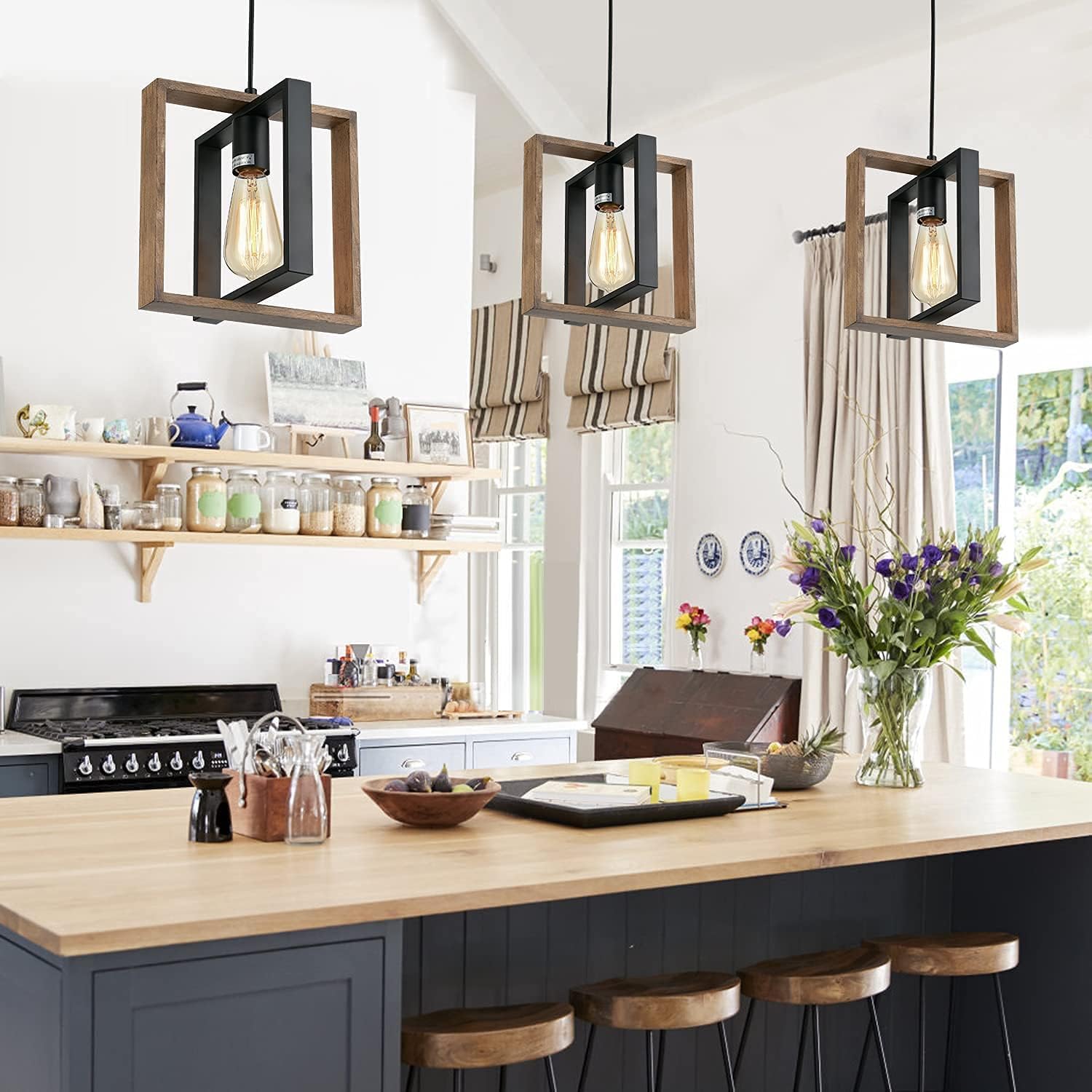 Adjustable Black Modern Pendant Light - From Where Finds - 
