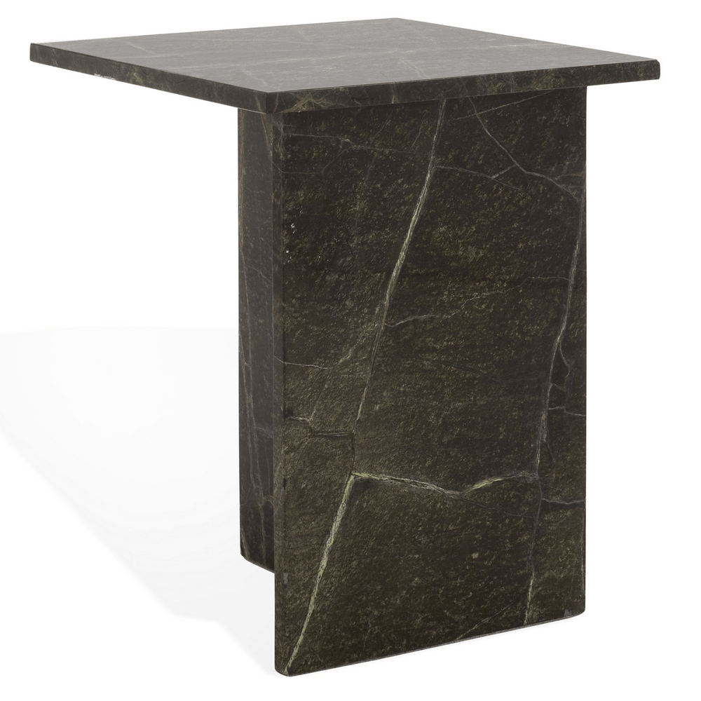 Adriano 2 Leg Marble Accent Table - From Where Finds - 