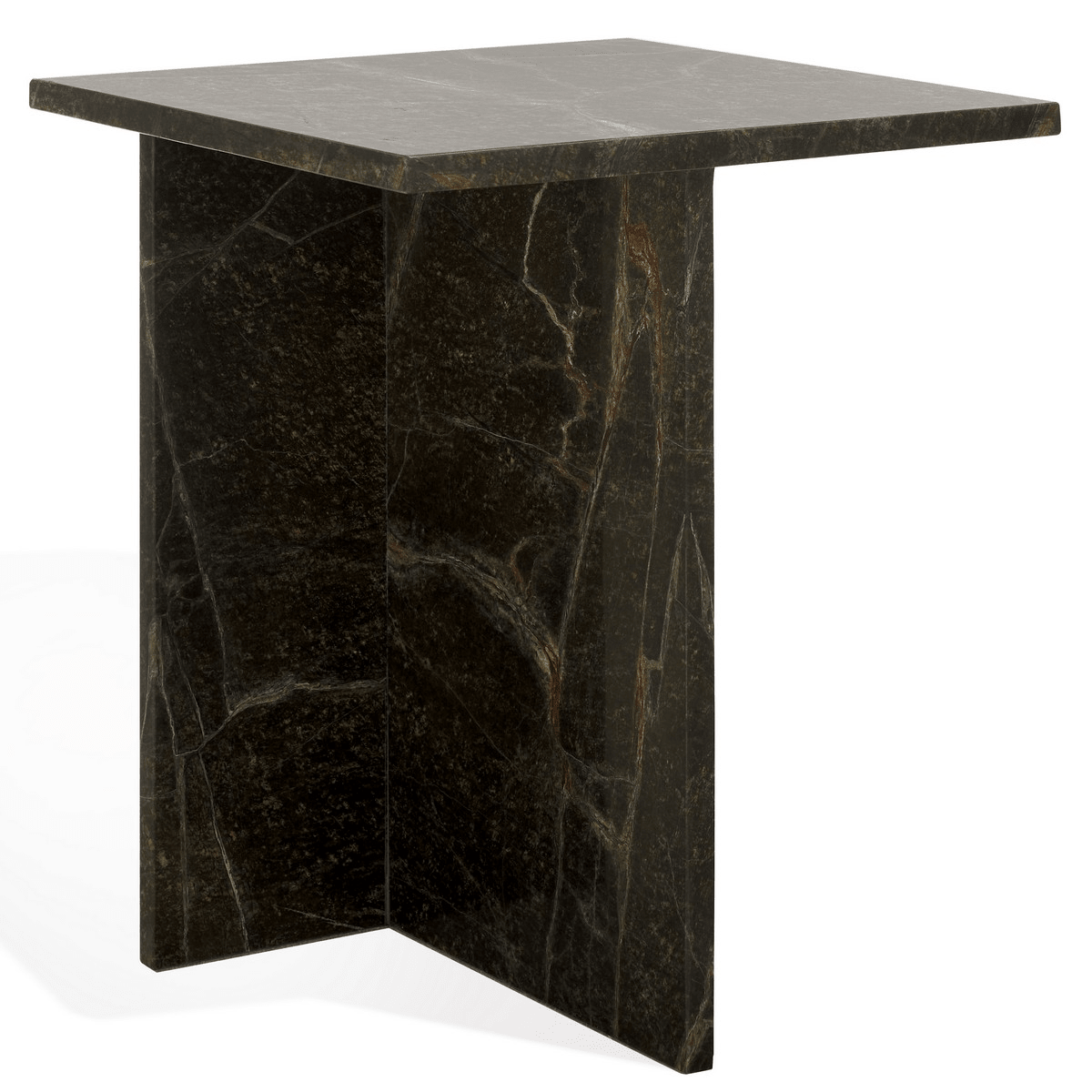Adriano 2 Leg Marble Accent Table - From Where Finds - 
