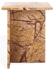 Adriano 2 Leg Marble Accent Table - From Where Finds - 