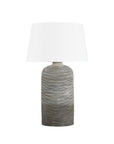 Aged Brass Table Lamp - From Where - 
