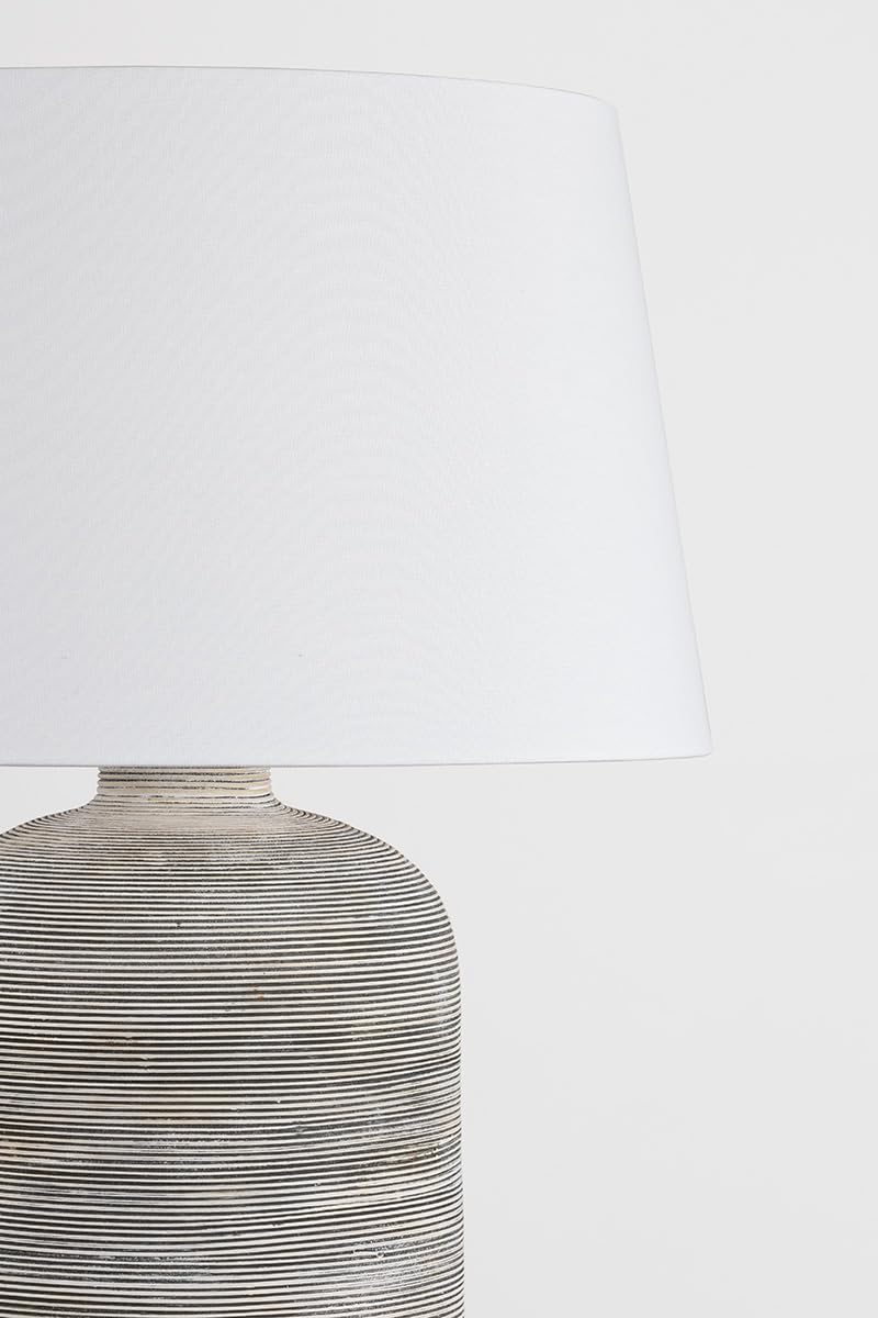 Aged Brass Table Lamp - From Where - 