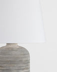 Aged Brass Table Lamp - From Where - 