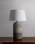Aged Brass Table Lamp - From Where - 