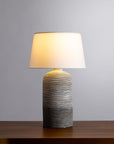 Aged Brass Table Lamp - From Where - 