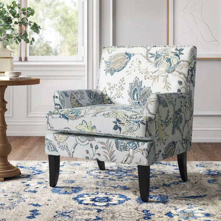 Aguilar Contemporary Upholstered Armchair - From Where - 