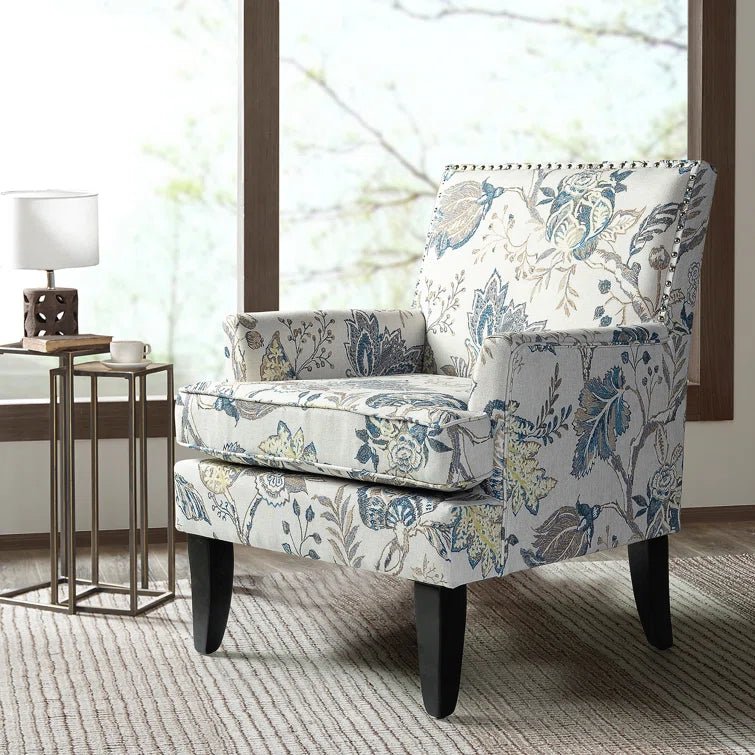Aguilar Contemporary Upholstered Armchair - From Where - 