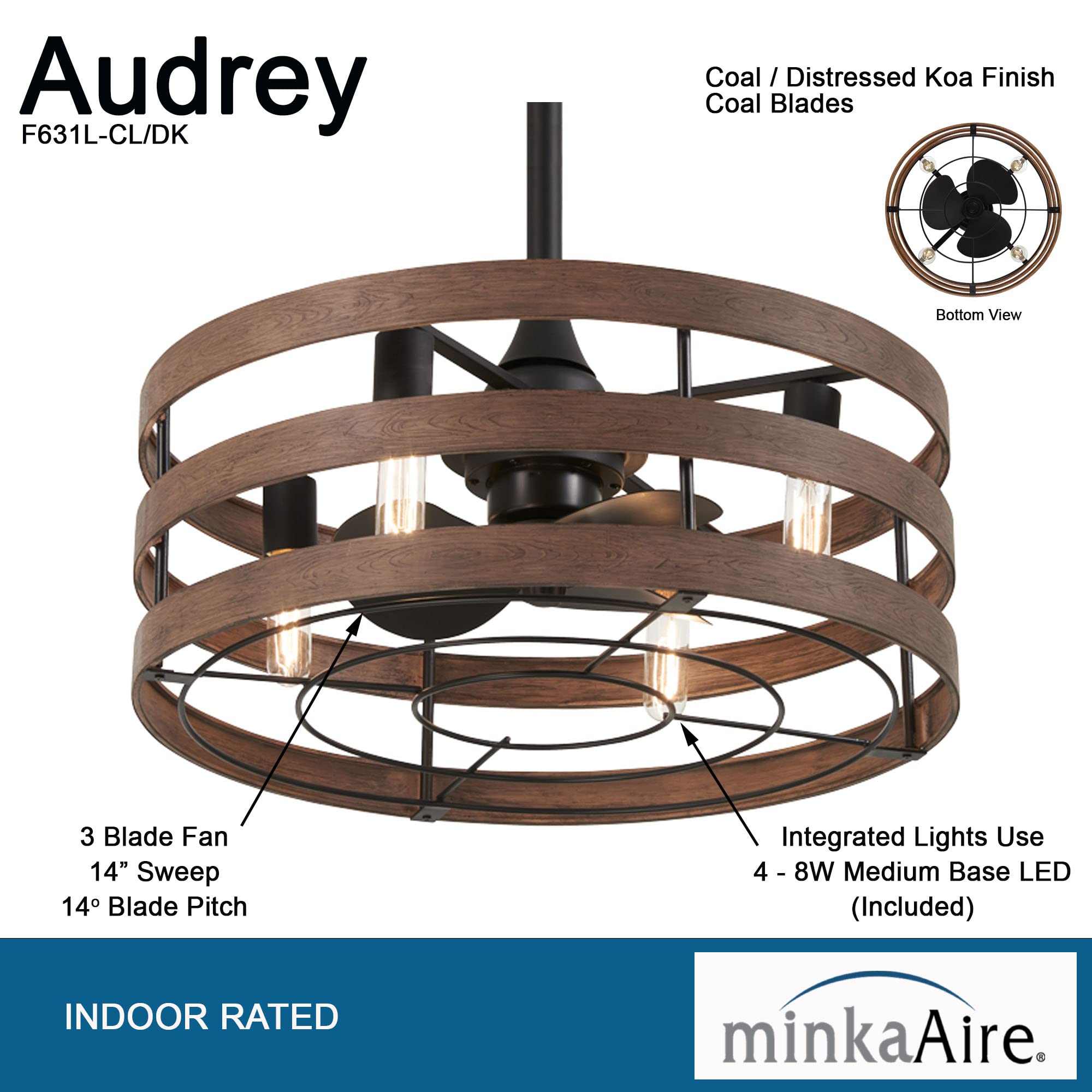 Aire - Delier with Integrated LED Light Kit - From Where - 
