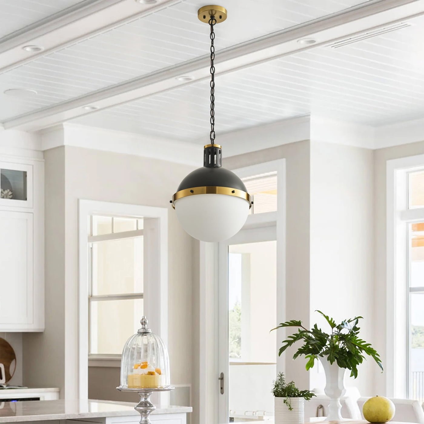 Aiwen Novelty Globe Pendant Light - From Where - 