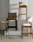 Alden Bar & Counter Stools (Set of 2) - From Where - 