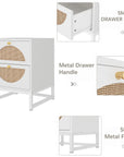 Aleeccia Nightstand (Set of 2) - From Where - 