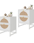 Aleeccia Nightstand (Set of 2) - From Where - 