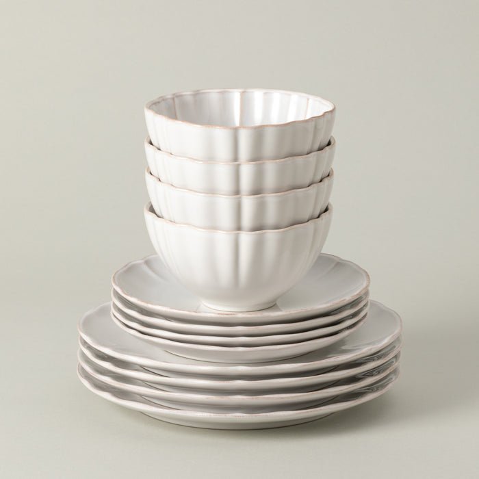 Alentejo 12 - Piece Dinnerware Set with Bowl - From Where Finds - 
