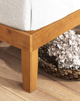 Alexia Wood Platform Bed Frame - From Where - 