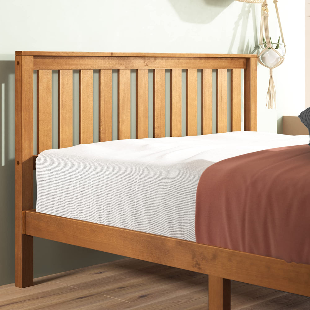 Alexia Wood Platform Bed Frame - From Where - 