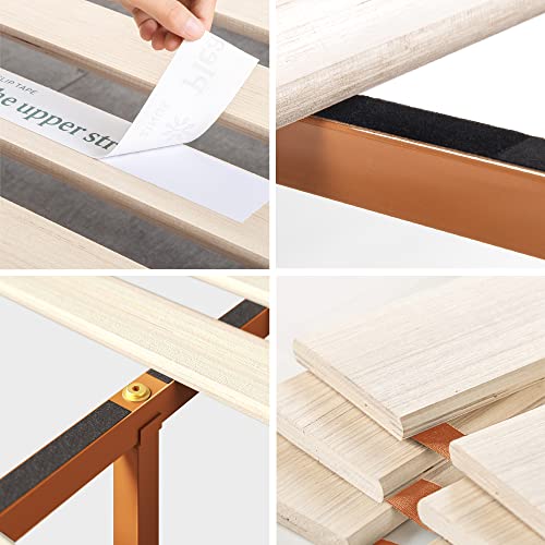 Alexia Wood Platform Bed Frame - From Where - 