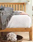 Alexia Wood Platform Bed Frame - From Where - 