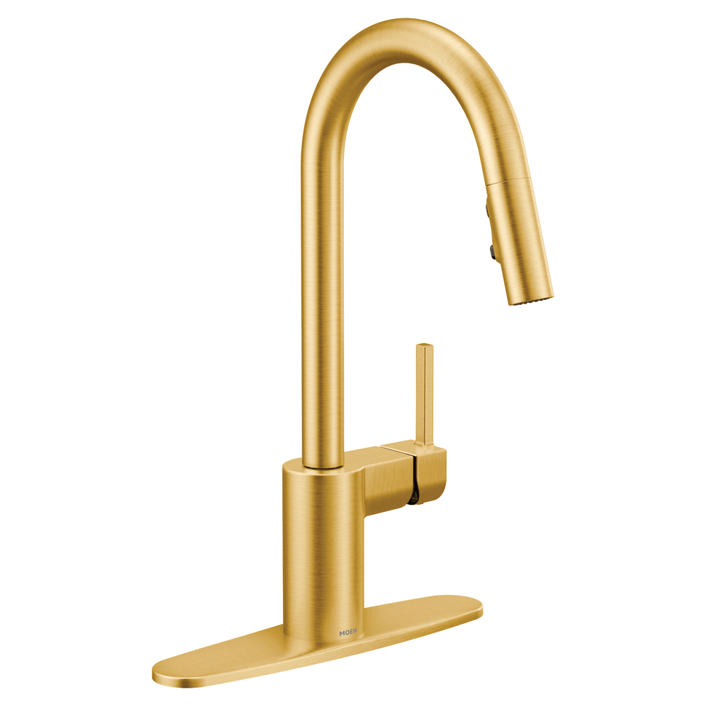 Align One - Handle High Arc Pulldown Kitchen Faucet - From Where Finds - 