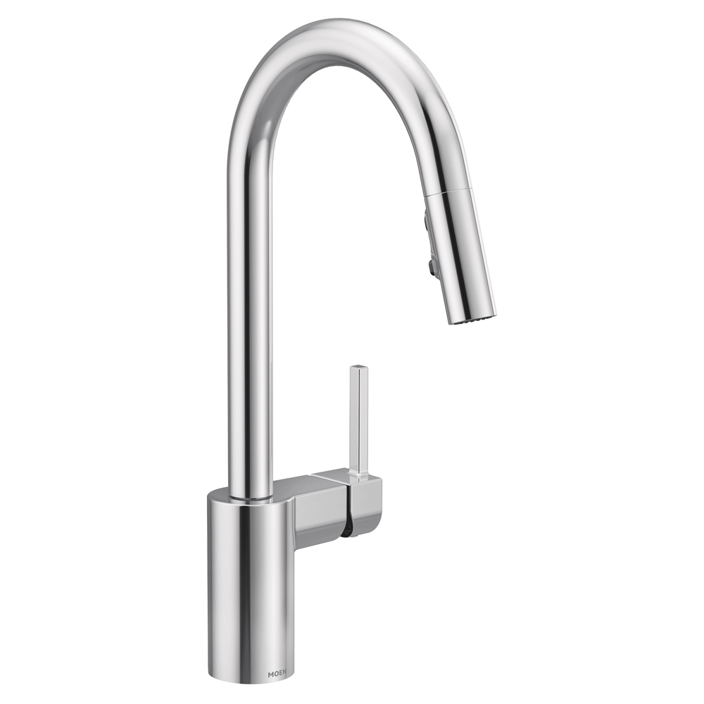 Align One - Handle High Arc Pulldown Kitchen Faucet - From Where Finds - 