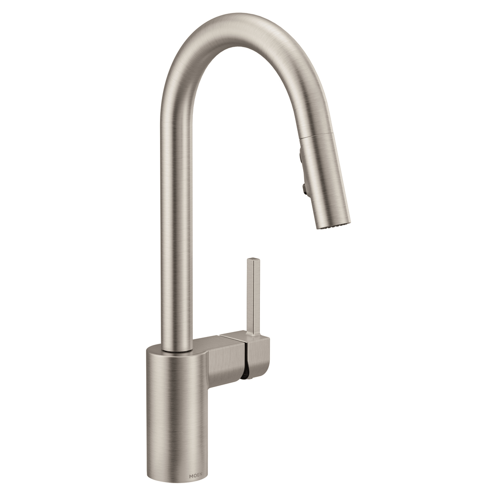 Align One - Handle High Arc Pulldown Kitchen Faucet - From Where Finds - 