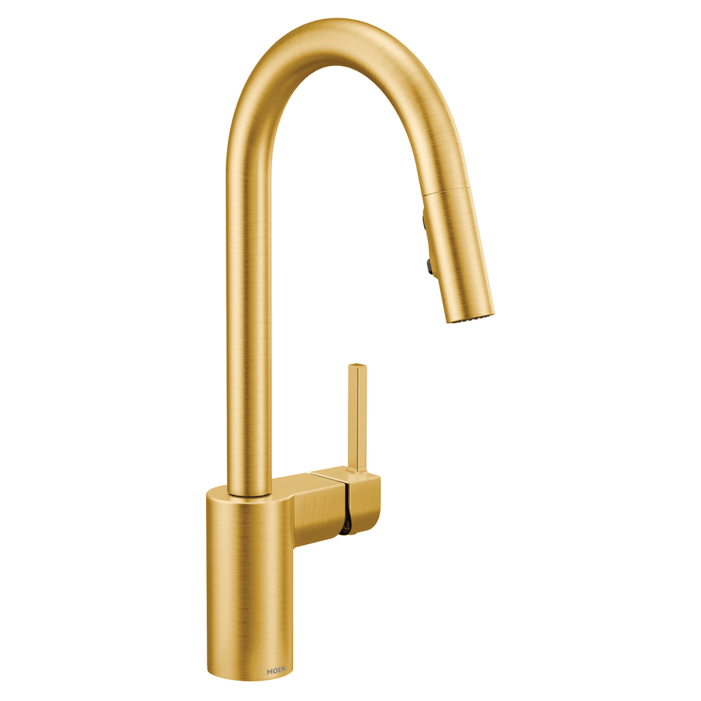 Align One - Handle High Arc Pulldown Kitchen Faucet - From Where Finds - 