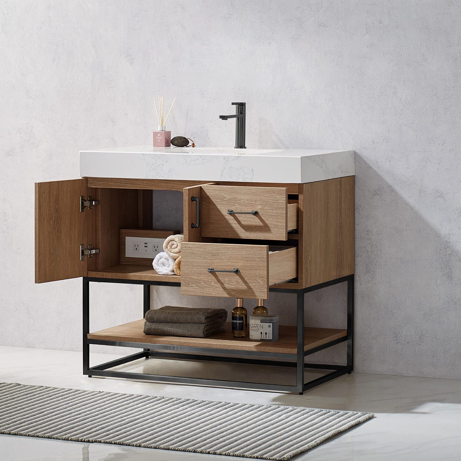 Alistair Bathroom Vanity - From Where - 
