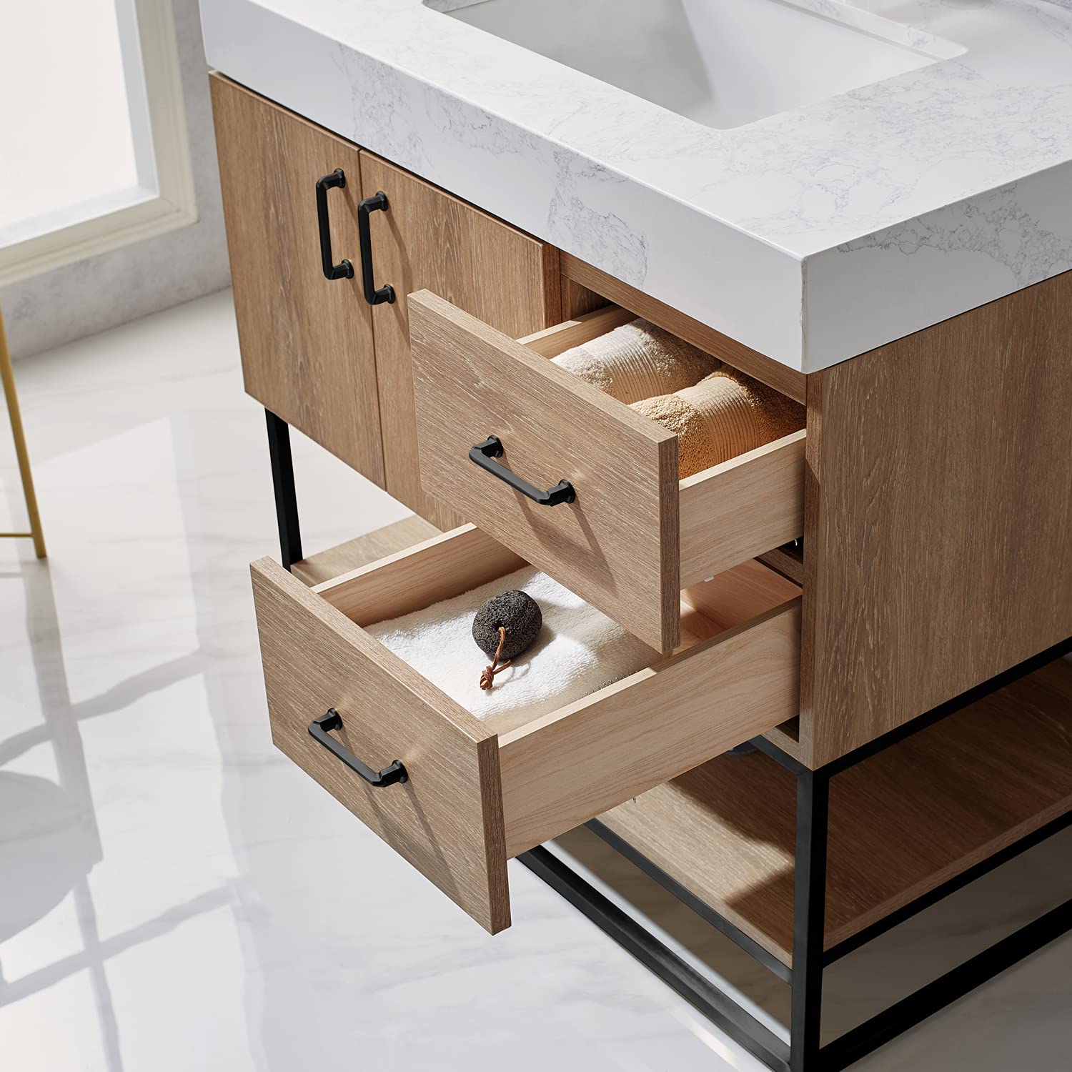 Alistair Bathroom Vanity - From Where - 